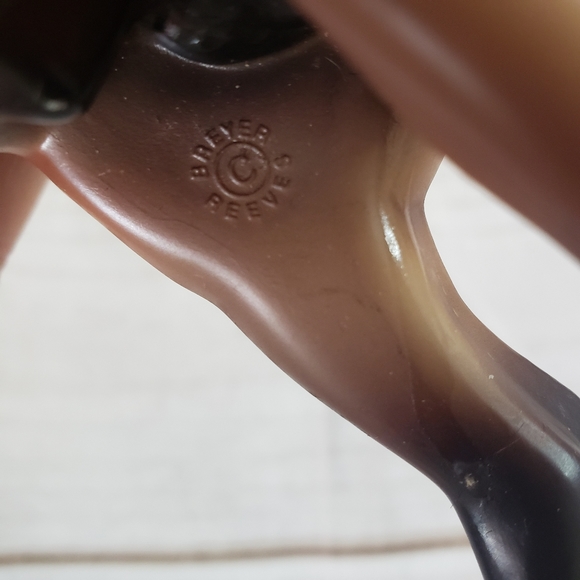 🌞SOLD🌞Breyer Brown Quarter Horse Black Hair 7.5 x 6.5 Inch Cut Hair Paint Wear - Picture 8 of 10